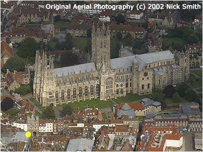 Aerial view of Buttermarket