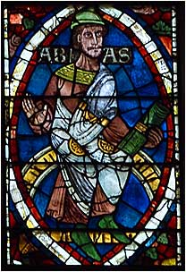 Single panel from West Window